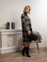 Платье Добринка (черно-белое) П15106-18М LT Collection