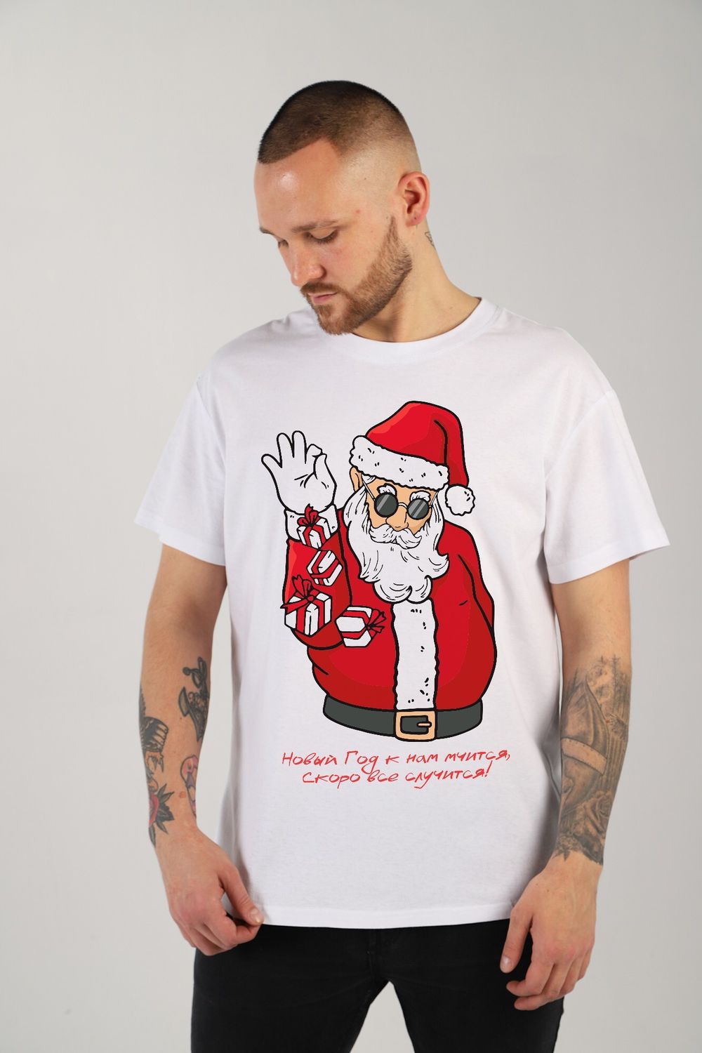 Фуфайка (футболка) мужская Карнавал-4 Виотекс МОЛОЧНЫЙ