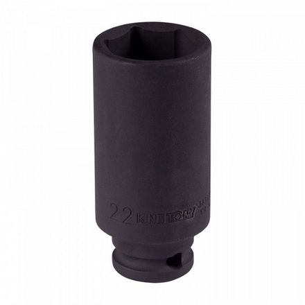 Цена на KING TONY (343522M) Головка торцевая ударная глубокая шестигранная 3/8", 22 мм