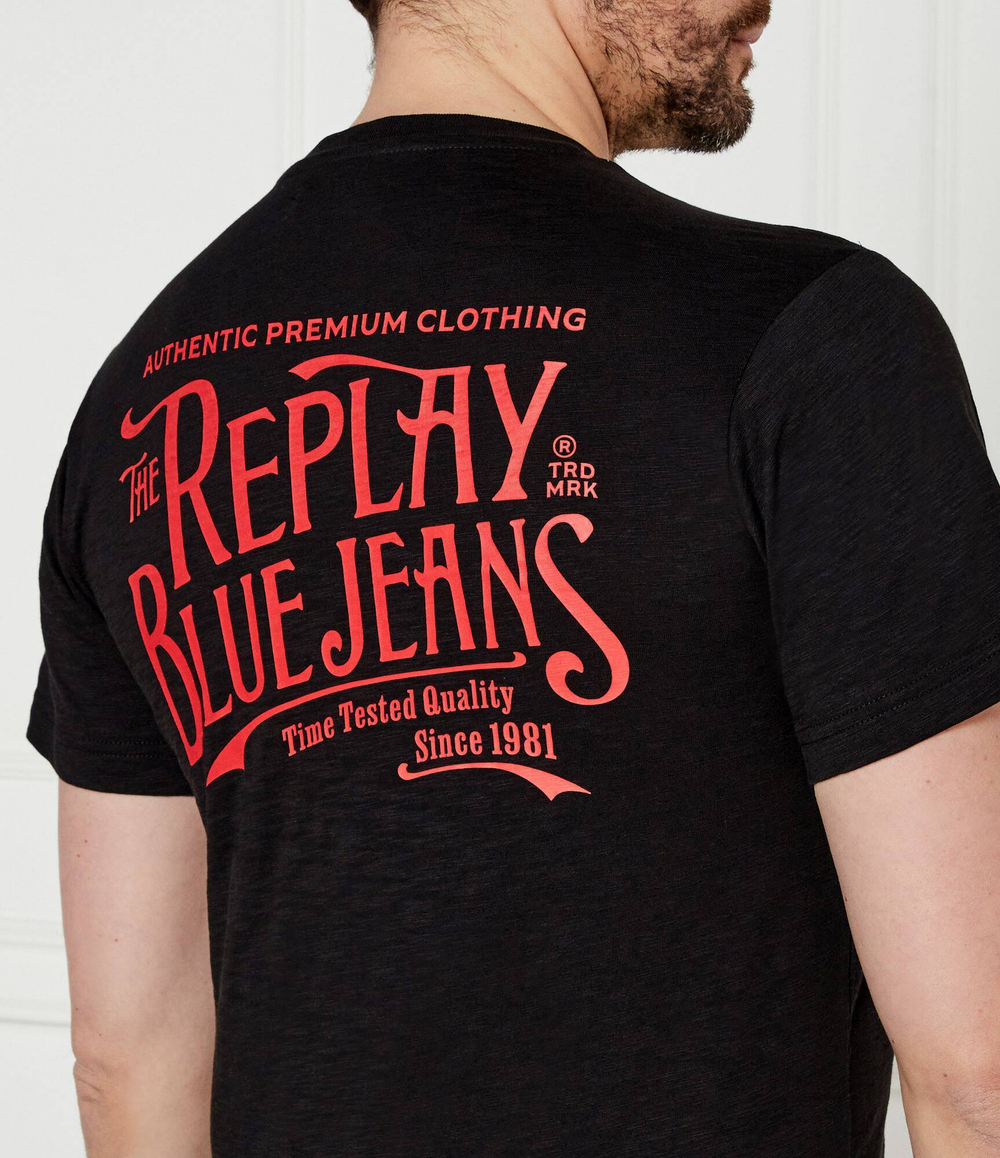 Футболка SLUB Replay - черный(M3023 .000.22336)
