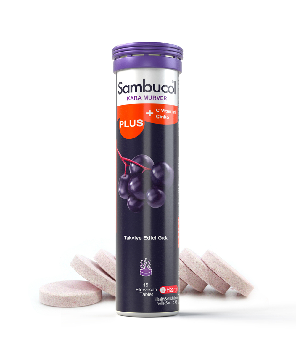 Sambucol Plus шипучие таблетки 15 шт