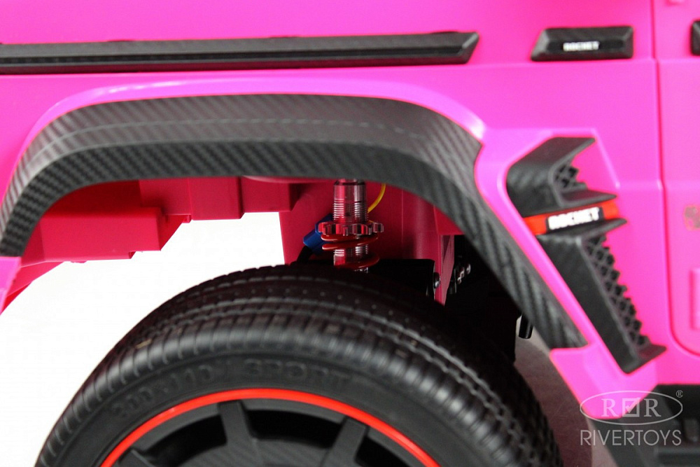 Детский электромобиль RiverToys Z888ZZ PINK/розовый