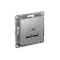 Розетка USB AtlasDesign тип A+A 5В 1х2.1А 2х1.05А механизм алюм. SE ATN000333