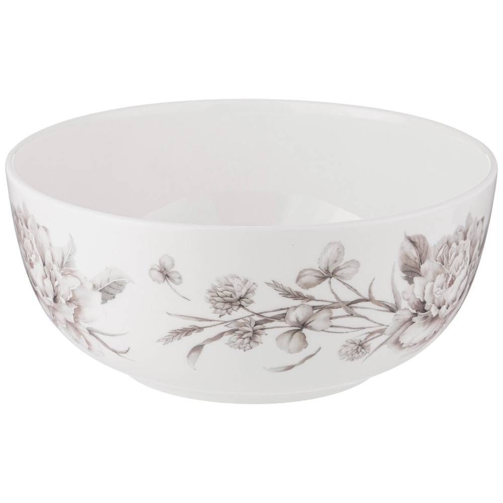 САЛАТНИК-ТАРЕЛКА СУПОВАЯ LEFARD "WHITE FLOWER" 15,5*7 СМ 800 МЛ (КОР=24ШТ.)