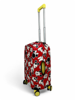 Чехол на чемодан 20", цвет красный/разноцветный, Микки