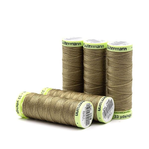 Нитки отделочные Gutermann Top Stitch 30 (30 метров), 5 кат. | 258 умеренно-болотный