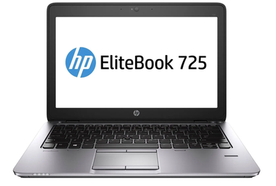 12.5" Уценённый ноутбук HP Elitebook 725 G2 (1366x768, AMD A10-7350B, RAM 4ГБ, SSD 128ГБ, Win 10Pro)