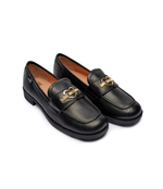 Кожаные мокасины Love Moschino - черный(JA10162G1LIA0)