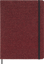 Набор Moleskine LE Prescious & Ethical Shine еженед/перьевая ручка Kaweco/папка-конверт XLarge бордо (LEHSHINEUNDBUNDM)