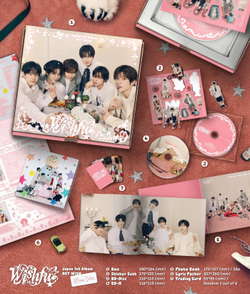Альбом NCT WISH - WISHFUL Japan 1st Album LIMITED Edition Christmas Gift Box Version