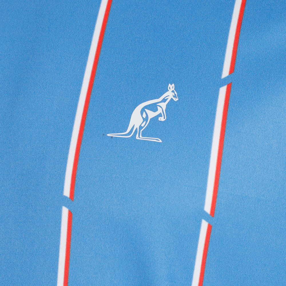 Мужское теннисное поло Australian Stripe In Ace T-Shirt Men - Blue, Multicoloured