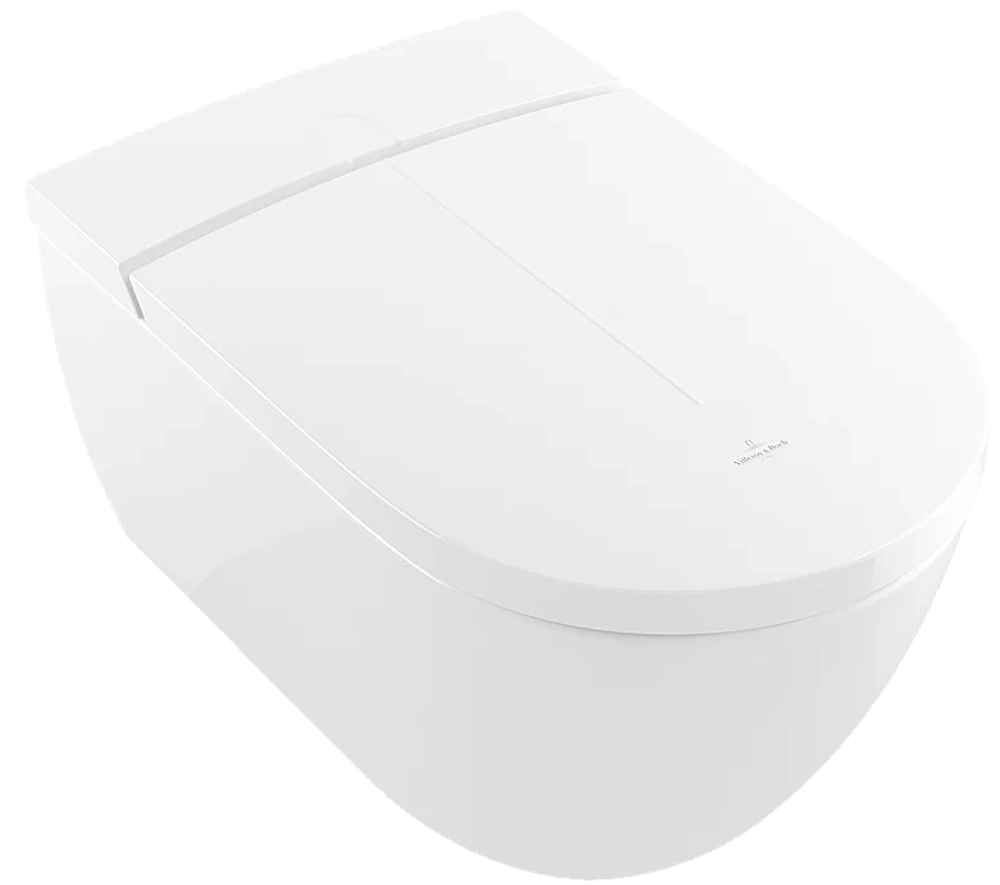 Унитаз подвесной Villeroy&Boch ViClean V0E200R1 альпийский белый, с крышкой микролифт