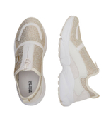 Кроссовки SAMI ZIP TRAINER Michael Kors - бежевый(43H3SMFSCD)