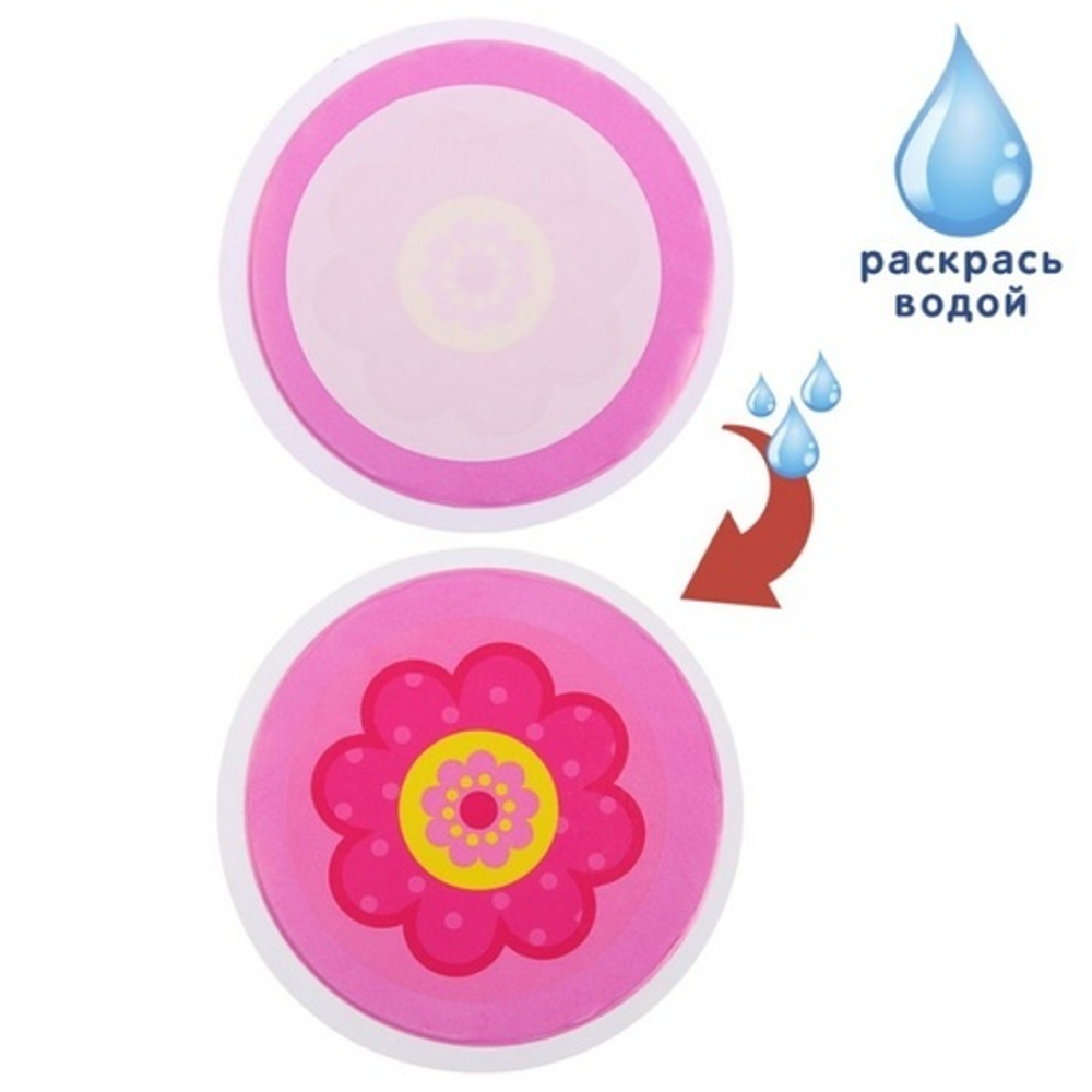 Наклейка для игры в ванной «Цветочек» 4019114