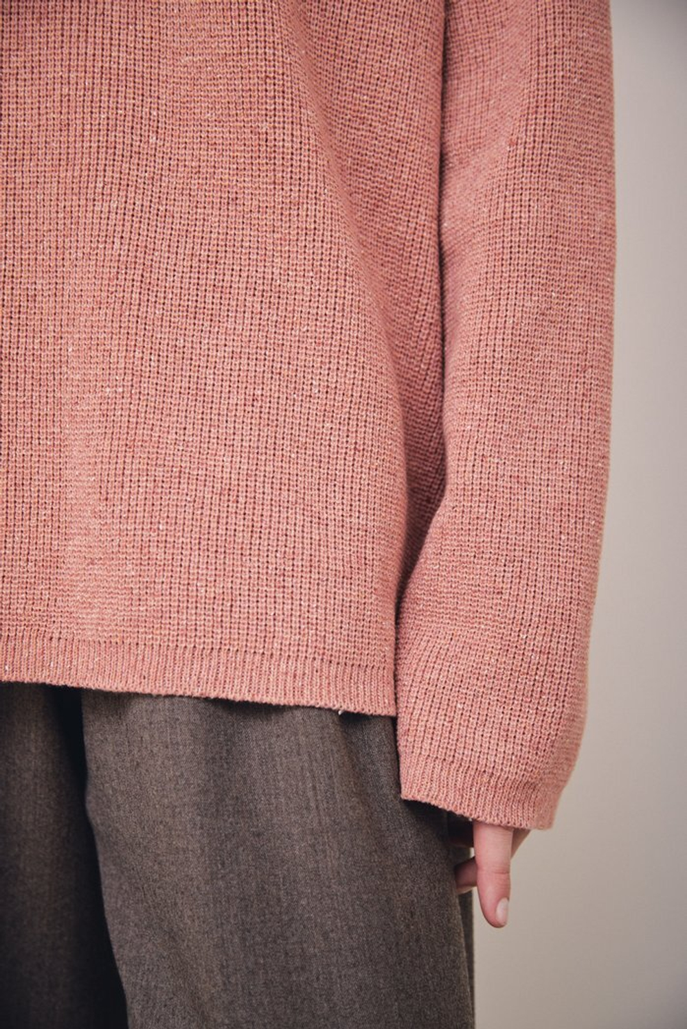 джемпер NIYOLA лососево-розовый