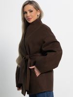 Пальто Мелания (горький шоколад) Б15185-5М LT Collection