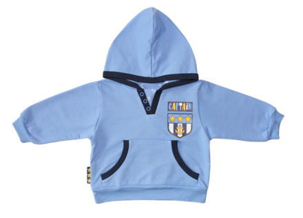 170 Толстовка с капюшоном "Капитан" (футер 2-х нит)