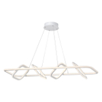 359184 OVER NT23 312 белый Светильник подвесной диммируемый, в комплекте пульт ДУ IP20 LED 4000К 175W 220V ONDO