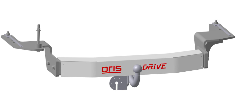 Фаркоп Oris со светящейся надписью ORIS DRIVE на Toyota Land Cruiser J200, Lexus LX (паспорт и сертификат в комплекте,без электрики) 3054-AOD