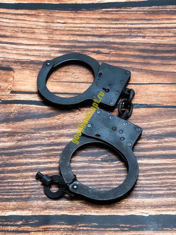 Тактические полицейские наручники металлические