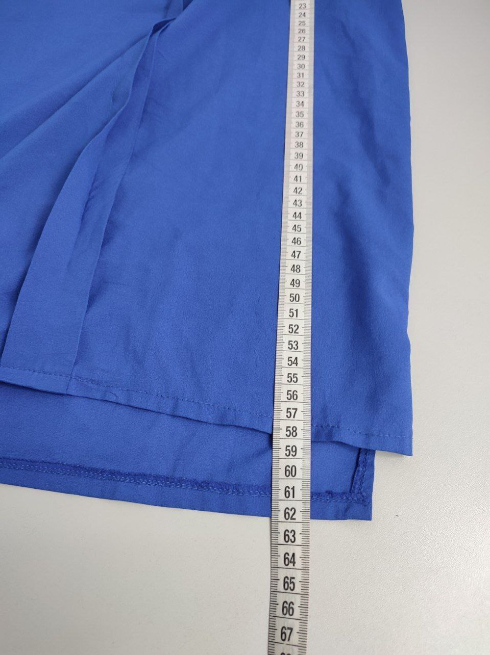 Блузка васильковая 46 размер