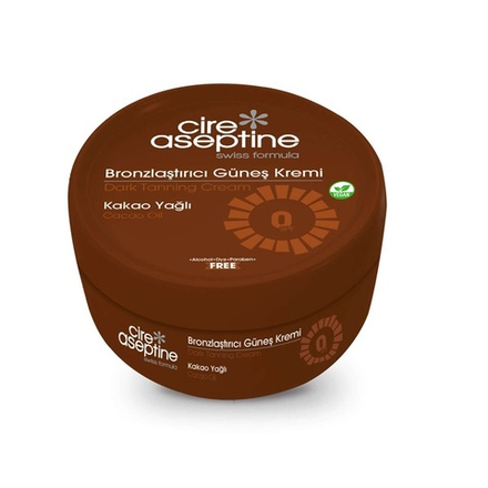Крем для загара Cire Aseptine Dark Tanning Cream 0 SPF Cocoa Oil 200 мл
