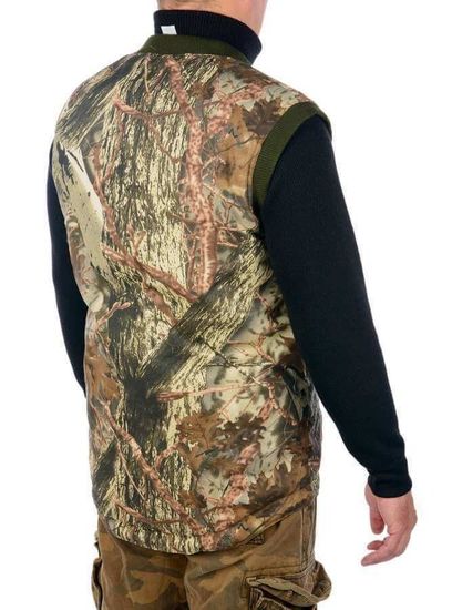 Охотничий жилет с подогревом RedLaika RL-H-03 (Серый каштан) (С греющим комплектом 6-22 часа 4400 мАч)