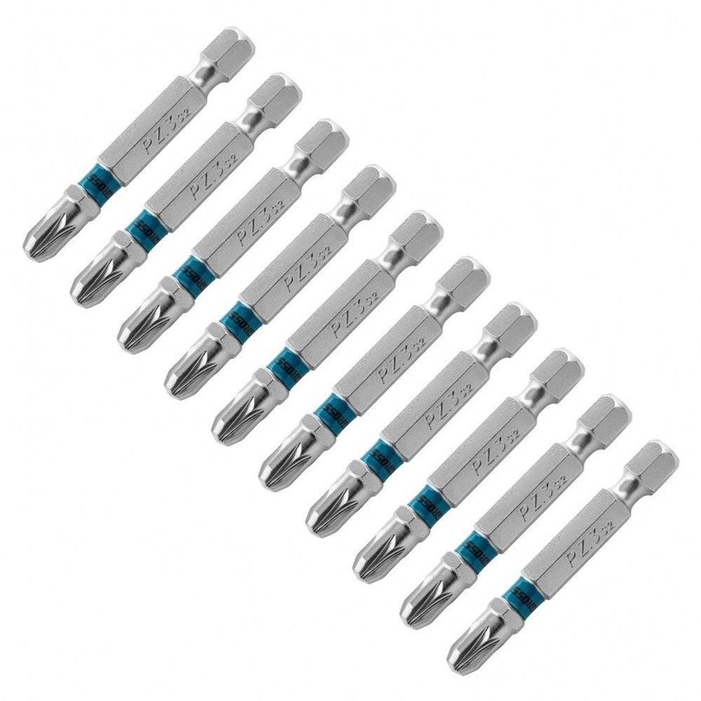 Бита РZ3 х 50, сталь S2, 10 шт. Gross, 11346