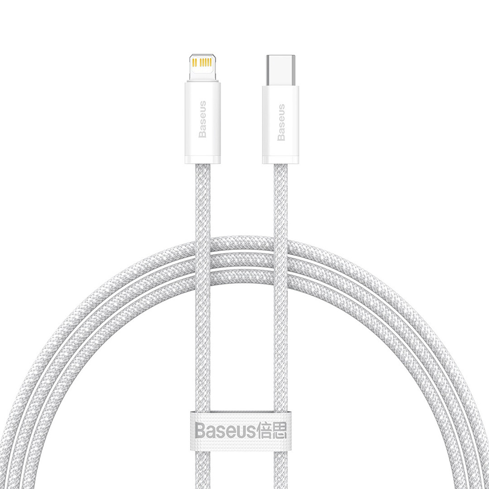 Lightning Кабель Baseus Dynamic Series Fast Charging Data Cable Type-C to iP 20W 1m - White