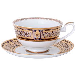 ЧАЙНЫЙ СЕРВИЗ LEFARD "ИМПЕРАТОРСКИЙ" HА 6 ПЕР. 14 ПР. 1300/250/270 МЛ (КОР=1НАБ.)