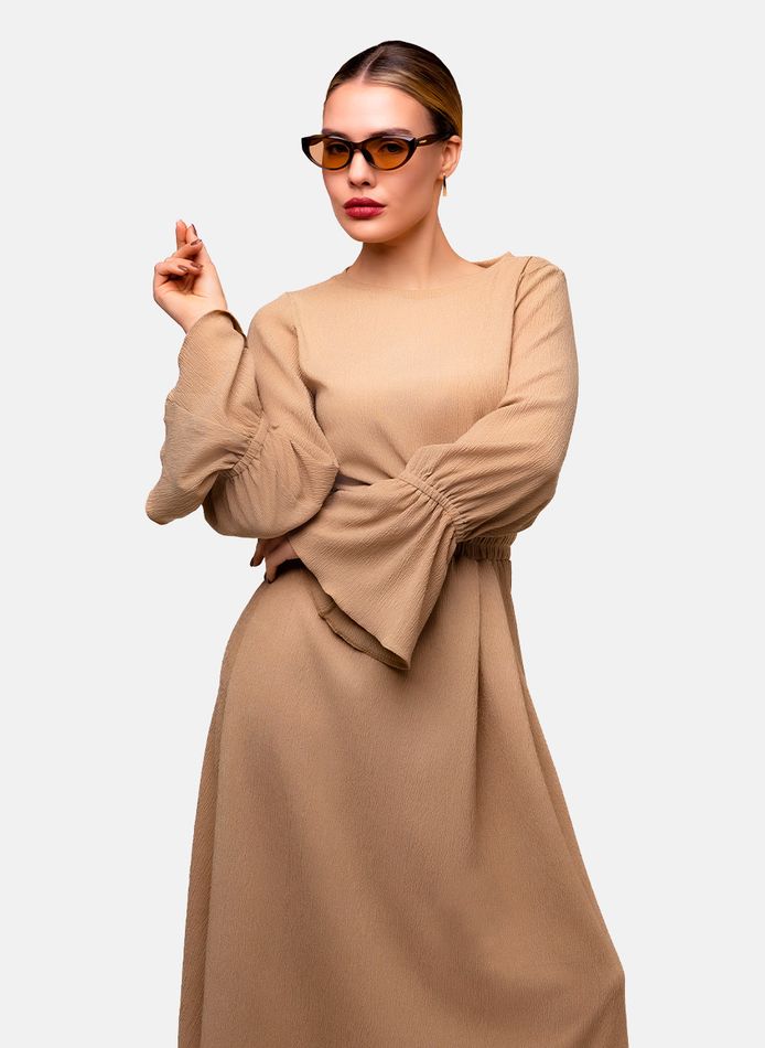 Платье Anfisa цвет шоколадный