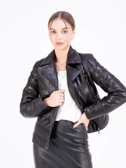 Куртка женская из натуральной кожи