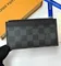 Держатель для карт Louis Vuitton, канва damier Graphite