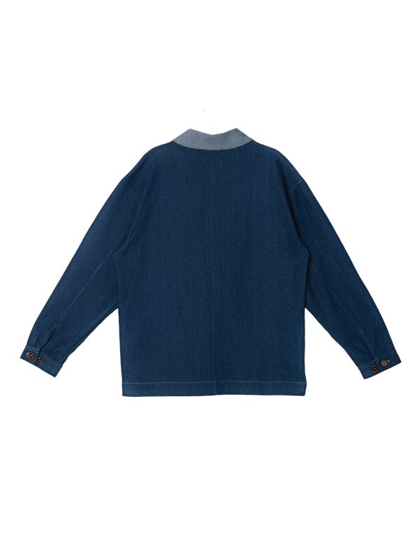 Жакет Haori Blue синий - фото 4