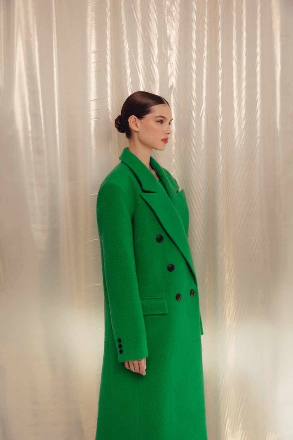 Пальто «Ингрид», зеленый