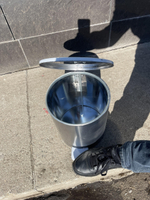 Урна с педалью 10 л.