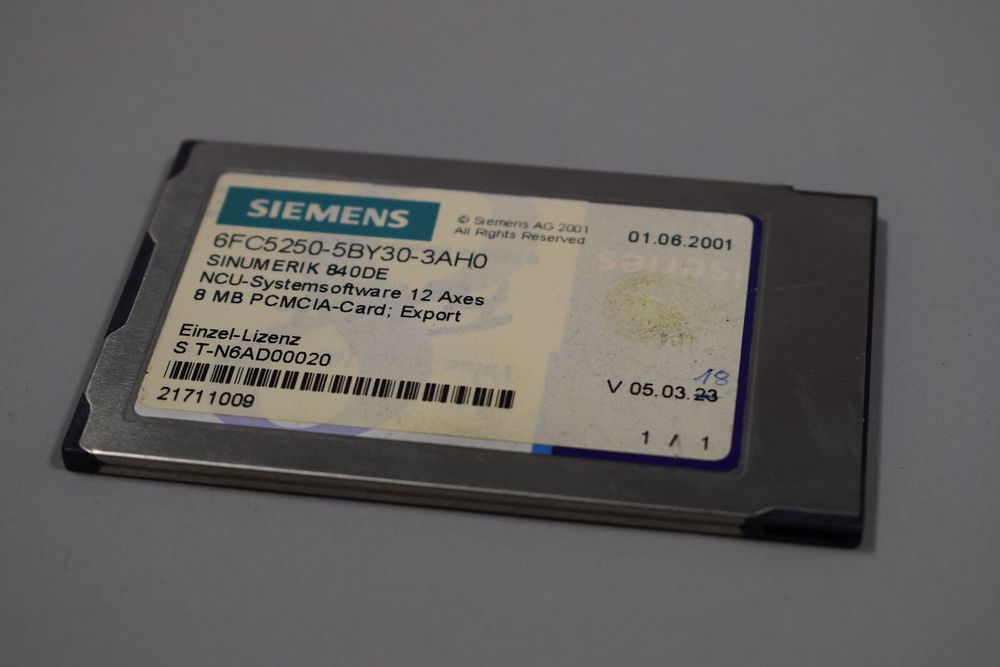 Б/у SIEMENS 6FC5250-5BY30-3AH0