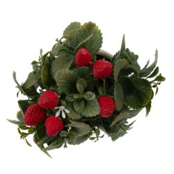 GAEM Цветочная композиция "Земляника", L18 W13 H19 см