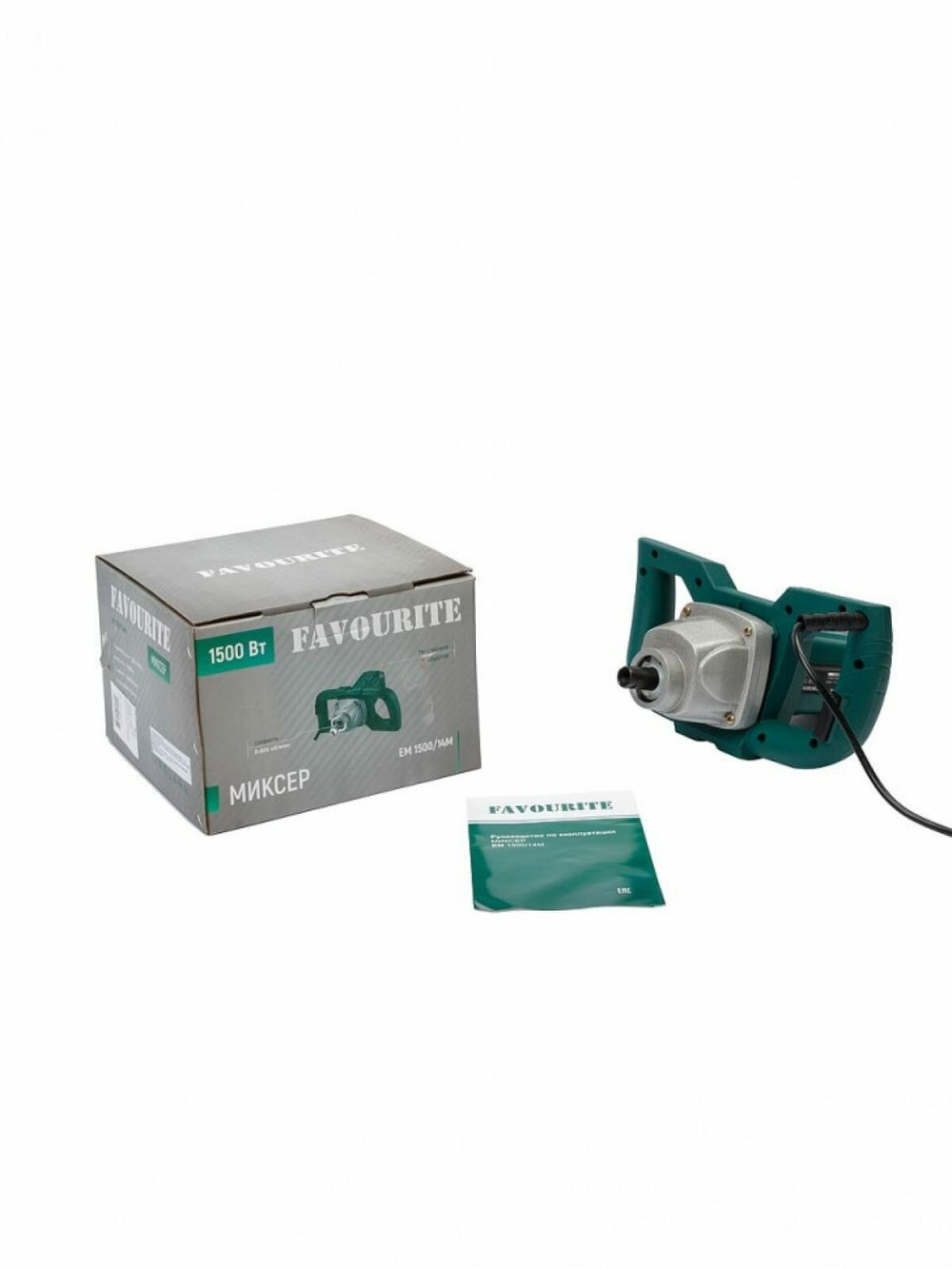 Миксер FAVOURITE EM 1500/14M 1500Вт, 0-800об/мин, М14 (116201500)