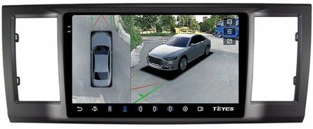 Магнитола для Volkswagen T6 Caravelle, Multivan, Transporter 2015-2019 - Teyes CC3-2K-360 на Android 10, 2K QLED, 6Гб+128Гб, CarPlay, 4G SIM-слот, 4 камеры в комплекте
