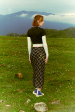 Юбка Called a Garment Mermaid Skirt "Lipstick Black"
