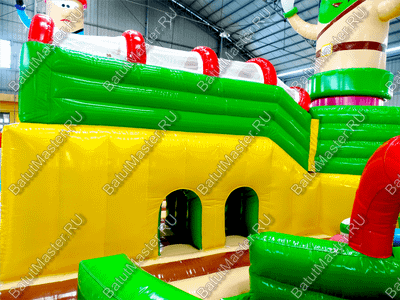 Надувной батут "Детский мегапарк" 18*18*8 м