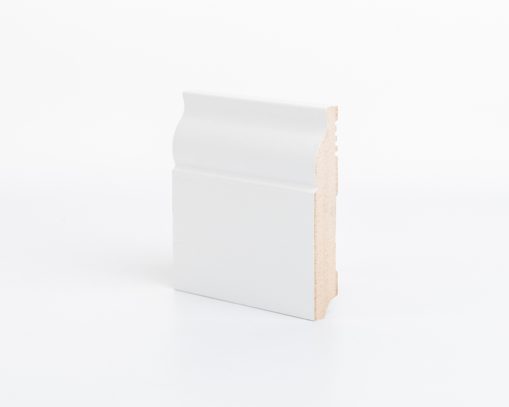 Плинтус напольный под покраску P3.100.16 МДФ Deartio 100x16x2070 мм