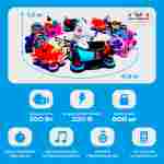 Электрическая Аттракцион карусель «Космический патруль», 4,5×4,5×1,5 м