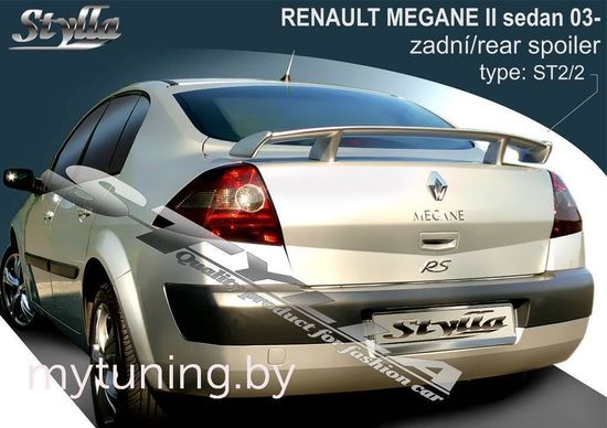 Спойлер для Renault Megane 2(II) sedan