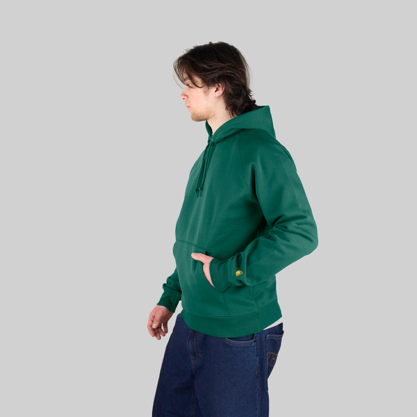 Толстовка мужская Carhartt WIP Hooded Chase Sweatshirt артикул:I033661_chervill - купить в магазине Дайс