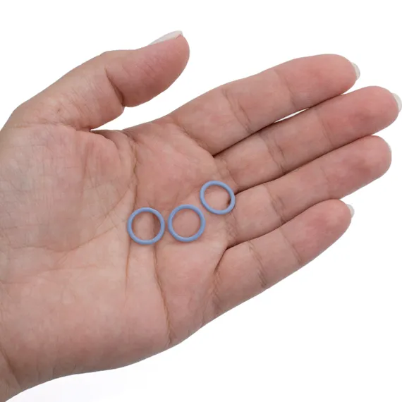 Кольцо для бретели голубое небо 10 мм