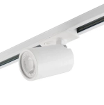 Однофазный трековый светильник Vaes PRIME GU10, белый