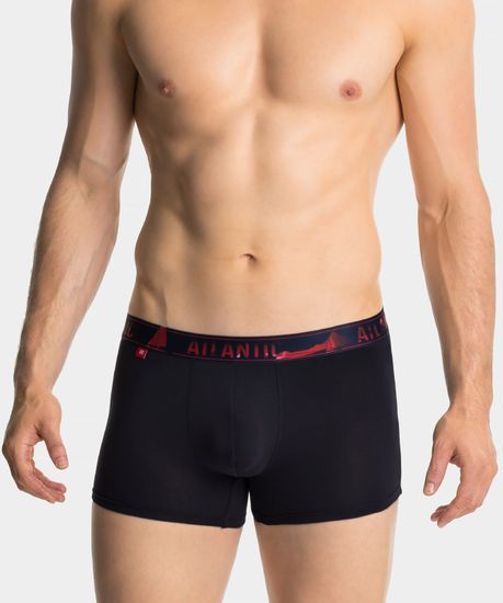 Трусы мужские боксеры (3шт), Atlantic 3MH-159, темно-синие