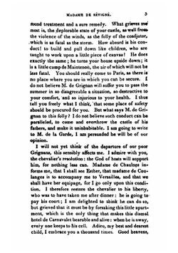 Letters of Madame de Sévigné to Her Daughter and Her Friends. Volume 8 | Marie de Rabutin-Chantal Sévigné
